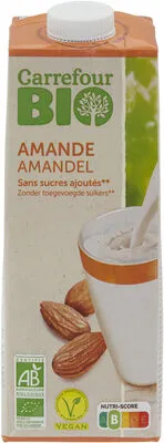 Amande Sans sucres Carrefour BIO