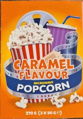 Caramel Flavour Microwave Popcorn