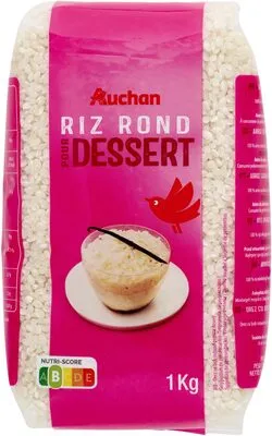 Riz Rond pour Dessert Auchan 1kg