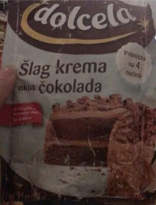 Dolcela Slag Krema Chocolate Whipped Topping Powder