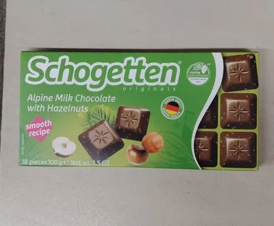 Schogetten Alpine Milk with Hazelnuts