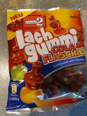 Lachgummi Cola Flaschies