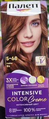 Palette Intensive Color Creme R4 Chestnut (Стойкая крем-краска для волос Palette оттенок R4 Каштан)