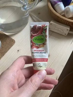 Alverde Intensiv Handcreme Bio-Granatapfel Bio-Karitébutter