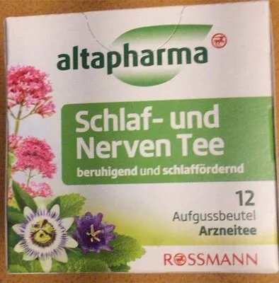Altapharma Schlaf- und Nerventee