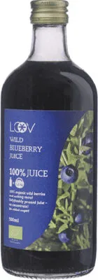 Wild blueberry juice