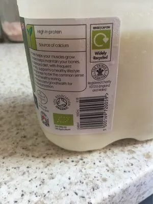 Duchy organic milk