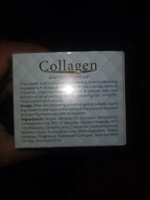 Aichun Beauty Collagen Snail Whitening Cream (80g)