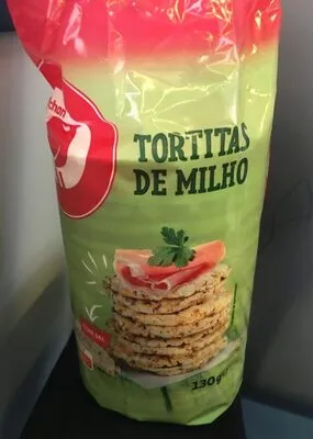 Tortitas de milho com sal