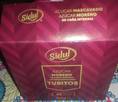 Azúcar moreno tubitos Sidul