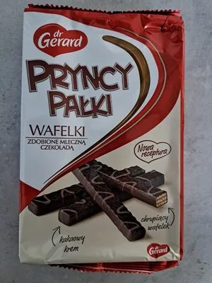Pryncy Pałki wafelki z czekoladą mleczną