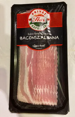bükkfával füstölt baconszalonna