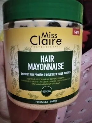 Miss Claire Hair Mayonnaise Masque Cheveux 500ml