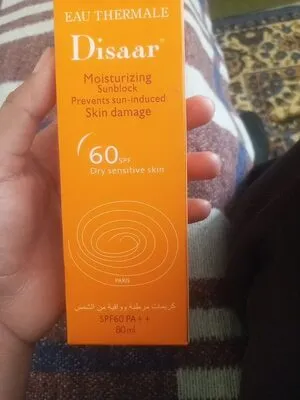 Disaar SPF 60+ Sunscreen Moisturizer (80ml)