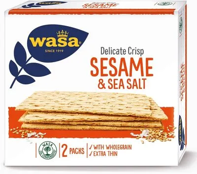 Wasa Delicate Crisp Sesame 190g