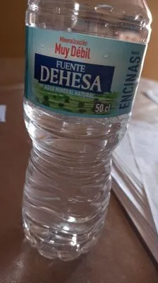 Agua mineral Fuente Dehesa
