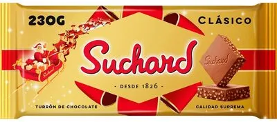 Suchard Clásico Turrón de Chocolate con Arroz Inflado