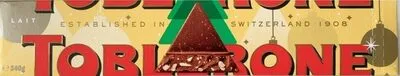 Toblerone Barre Lait 340g Chocolat au lait avec nougat (10 %) au miel et aux amandes