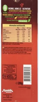 Chocolat au lait extra-fin aux amandes caramélisées salées