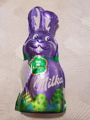 Milka - Chocolat de pâques - Lapin Chocolat au Lait Noisette (95g)