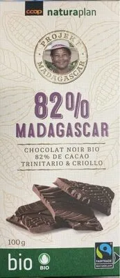 82% Madagascar Bio Chocolat Noir