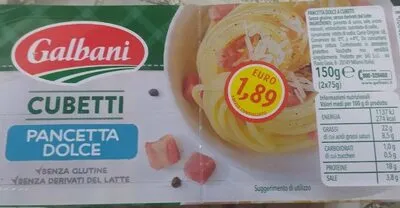 Pancetta dolce