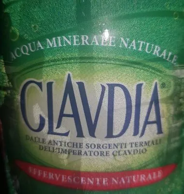 Acqua Minerale Naturale Acqua Claudia
