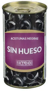 Aceitunas Negras Sin Hueso