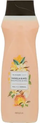 Gel de baño vainilla y miel Deliplus