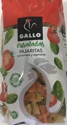 Pajaritas con tomate y espinacas