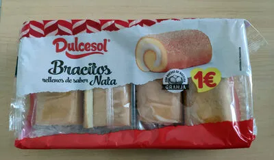 Bracito relleno de nata