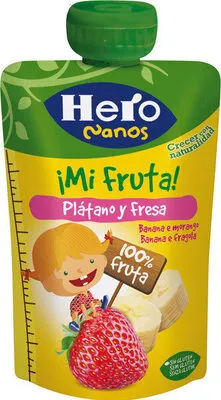 ¡mi fruta! plátano y fresa