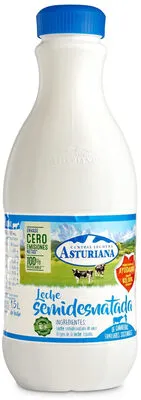 Leche semidesnatada Central Lechera Asturiana
