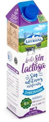 CENTRAL LECHERA ASTURIANA Lait demi-écrémé sans lactose 1 L