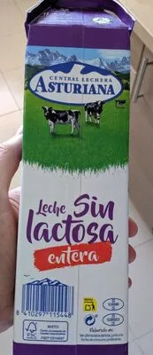 Asturiana leche sin lactosa entera