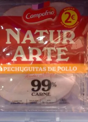 Pechuguitas De Pollo Naturarte