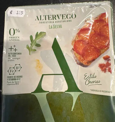 Altervego Chorizo Vegano / Salchichón Vegano