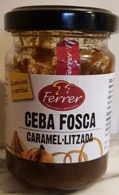 Ceba Fosca Caramel·litzada