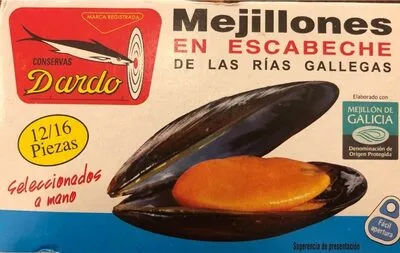 Mejillones en escabeche Dardo