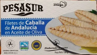 Filetes de caballa en aceite de oliva