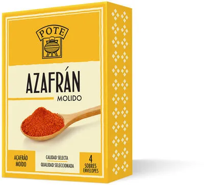 Azafrán Molido - Caja 4 sob x 100mg