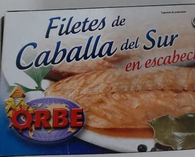 Filetes de caballa del sur en escabeche