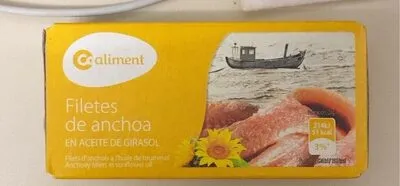 Filetes de anchoa en aceite de girasol