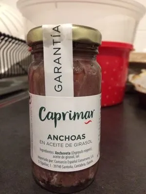Anchoas en aceite de girasol Caprimar
