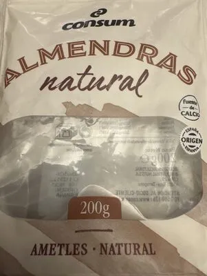 Almendra Sin Piel Cruda