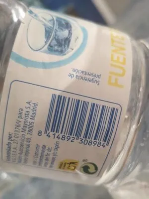 Agua Mineral Natural Fuente Primavera