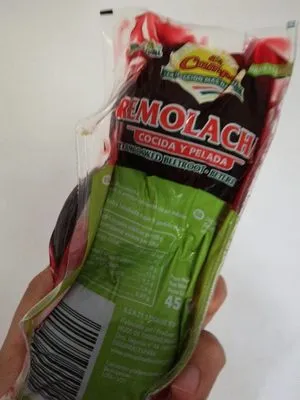 Remolacha cocida pelada