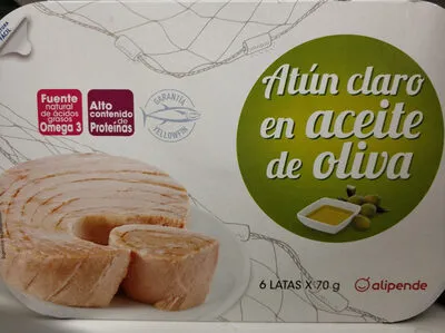 Atún claro en aceite de oliva