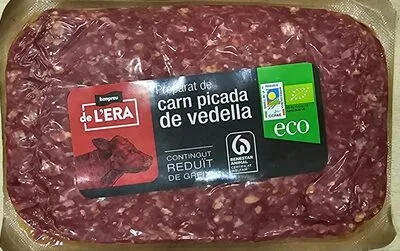 Carne picada de ternera ecológica