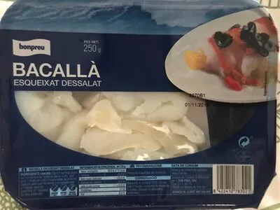 Bacallà esqueixat dessalat